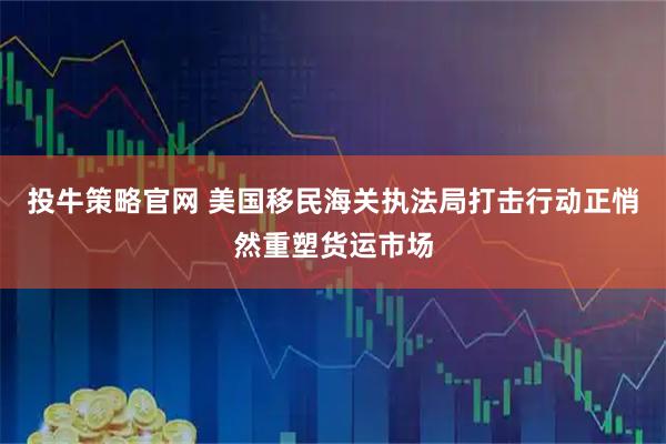 投牛策略官网 美国移民海关执法局打击行动正悄然重塑货运市场
