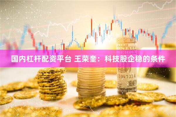 国内杠杆配资平台 王荣奎：科技股企稳的条件